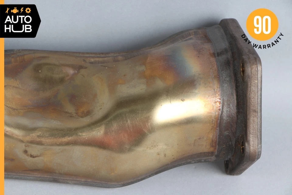 Tubo de escape delantero derecho del motor Mercedes X166 GL450 ML63 AMG 12-19 FABRICANTE DE EQUIPOS ORIGINALES Foto 4 de 4