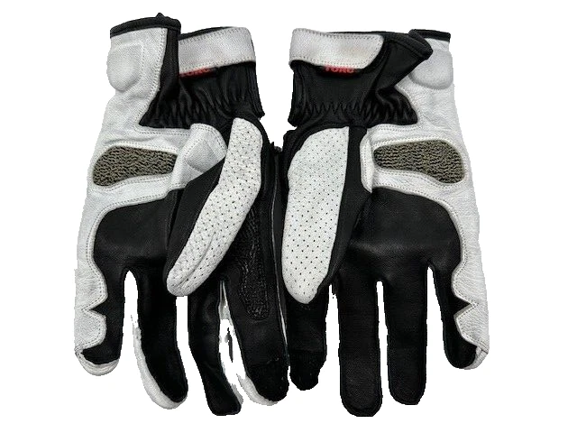 Белые мотоциклетные перчатки TORC Riverside XXL — TG62RIV26 - Изображение 2 из 4