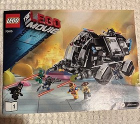 LEGO the LEGO Movie Super Secret Police Dropship 70815. Preowned. Incomplete