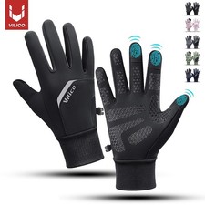 Women Men Waterproof Windproof Touch Screen Warm Winter Gloves for Cold Weather
