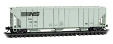 Micro Trains N Scale ~ 3-Bay Covered Hopper ~ Norfolk Southern #96736 ~ 09900390