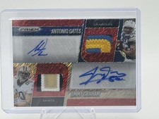 2025 Panini Prizm FOTL Red Shimmer Dual Auto Antonio Gates - Jimmy Graham /35 🔥
