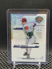 Riley Quick 2025 Prospect Edition Holo Prospect Ticket - Mojo #3/25 - #38 Twins