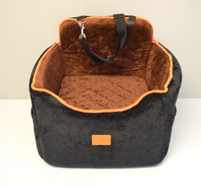 HiPetpy Hunde Autositz mit Decke und dickem Kissen für kleine Hunde bis 14 kg