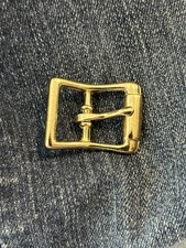 5 - Brass Buckles -  Tandy 5/8   *Western * N...