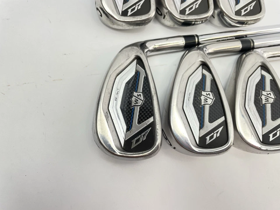 Wilson Staff D7 Iron Set KBS Tour 80 Uniflex Steel /Right Handed /Lamkin /26981 - Image 4 of 4