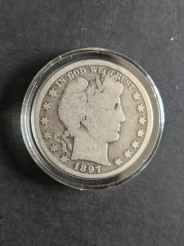 1897 Barber Half-Dollar - G (Good)