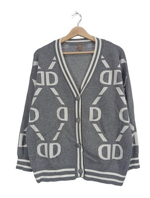 VANILLA Cardigan Damen Jacke Gr. DE 40 hellgrau Casual-Look