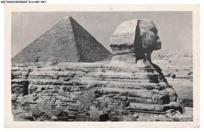 CAR-AENP14-0797-EGYPT - CAIRO - The sphinx