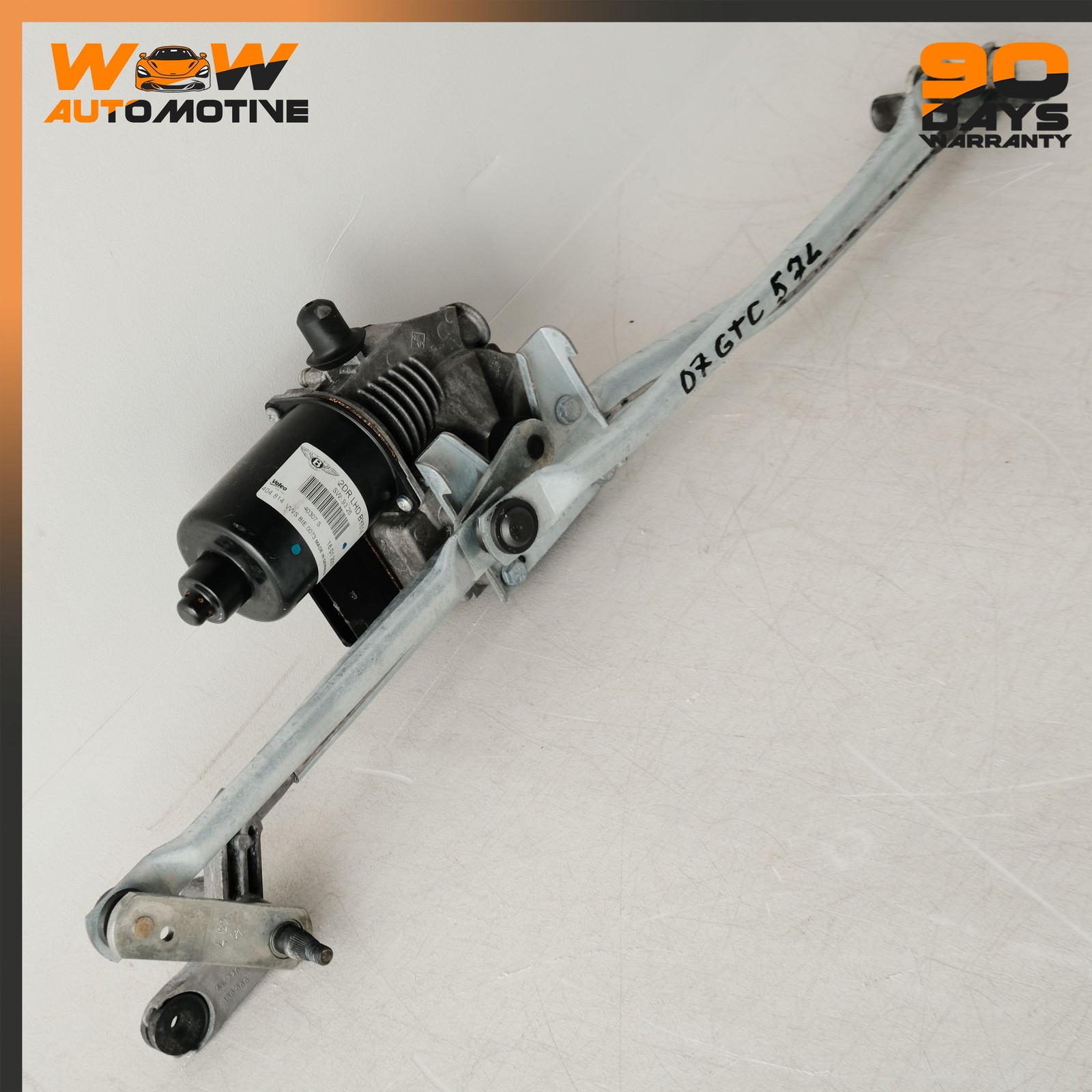 04-11 BENTLEY CONTINENTAL GTC GT FRONT WINDSHIELD WIPER MOTOR LINKAGE OEM