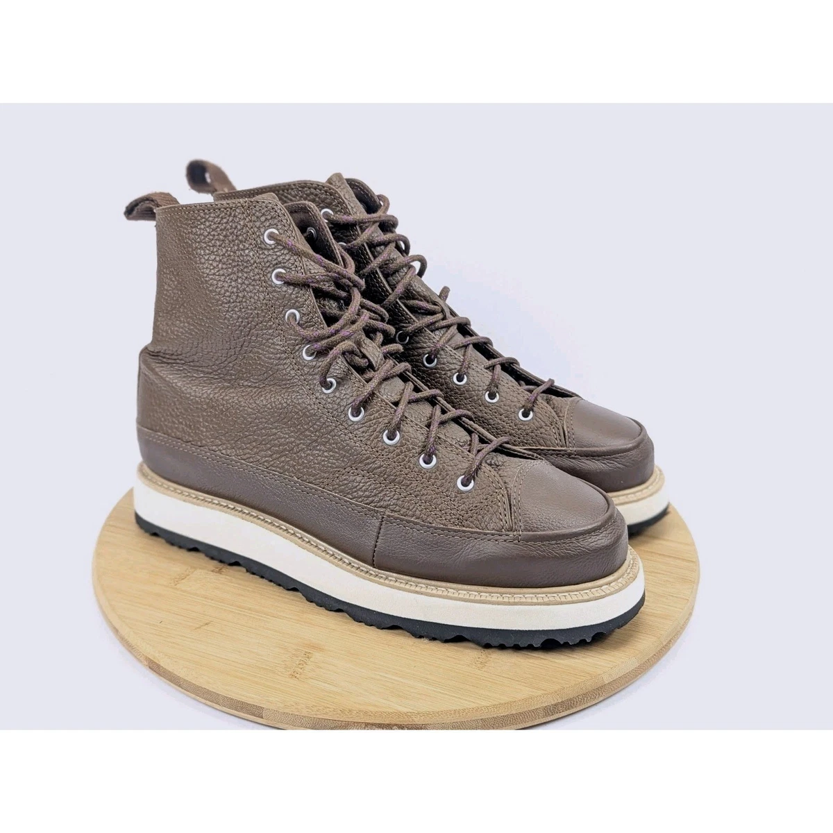 Converse All Star Berkshire Winter boots in Ash Stone/Egret men’s 6.5/ Women 8.5 Converse Chuck Taylor All Star Berkshire Boot Grey | shooos.com main image 2
