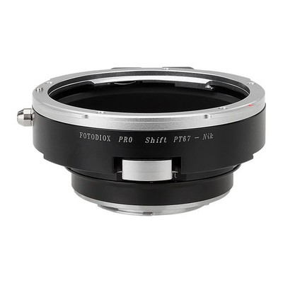 Fotodiox Pro Objektiv Shift Mount Adapter Pentax 6x7 Linse an NikonF Kamera