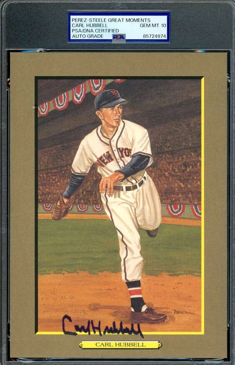 25+ Carl Hubbell MLB Original Autographed Items for sale | Updated