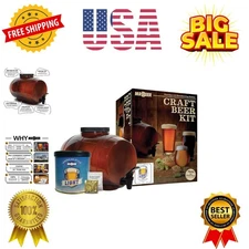 Craft Beer Making Kit 2 Gallon Starter DIY Home Brew Set | Make Your Own Craf...