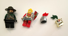 Lego  PARTIAL Kingdoms from #7188   Carriage and Horses etc