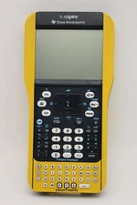 Texas Instruments TI-Nspire CX Graphing Calculator School Property Yellow