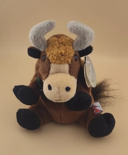 WAKS The Yak Nepal Vintage Coca Cola Collectors Beanbag Plush 1999 Classic Coke