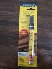 RED MAHOGANY Minwax Wood Finish Stain Marker - For Easy Touch Ups & Staining