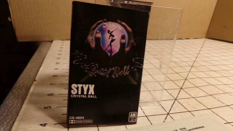 STYX - CRYSTAL BALL CASSETTE 1976 A&M RECORDS CS-3218, Tested, Works - Image 2 of 4
