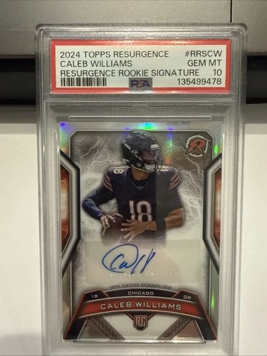 2024 Topps Resurgence - Resurgence Rookie Signatures Caleb Williams PSA 10