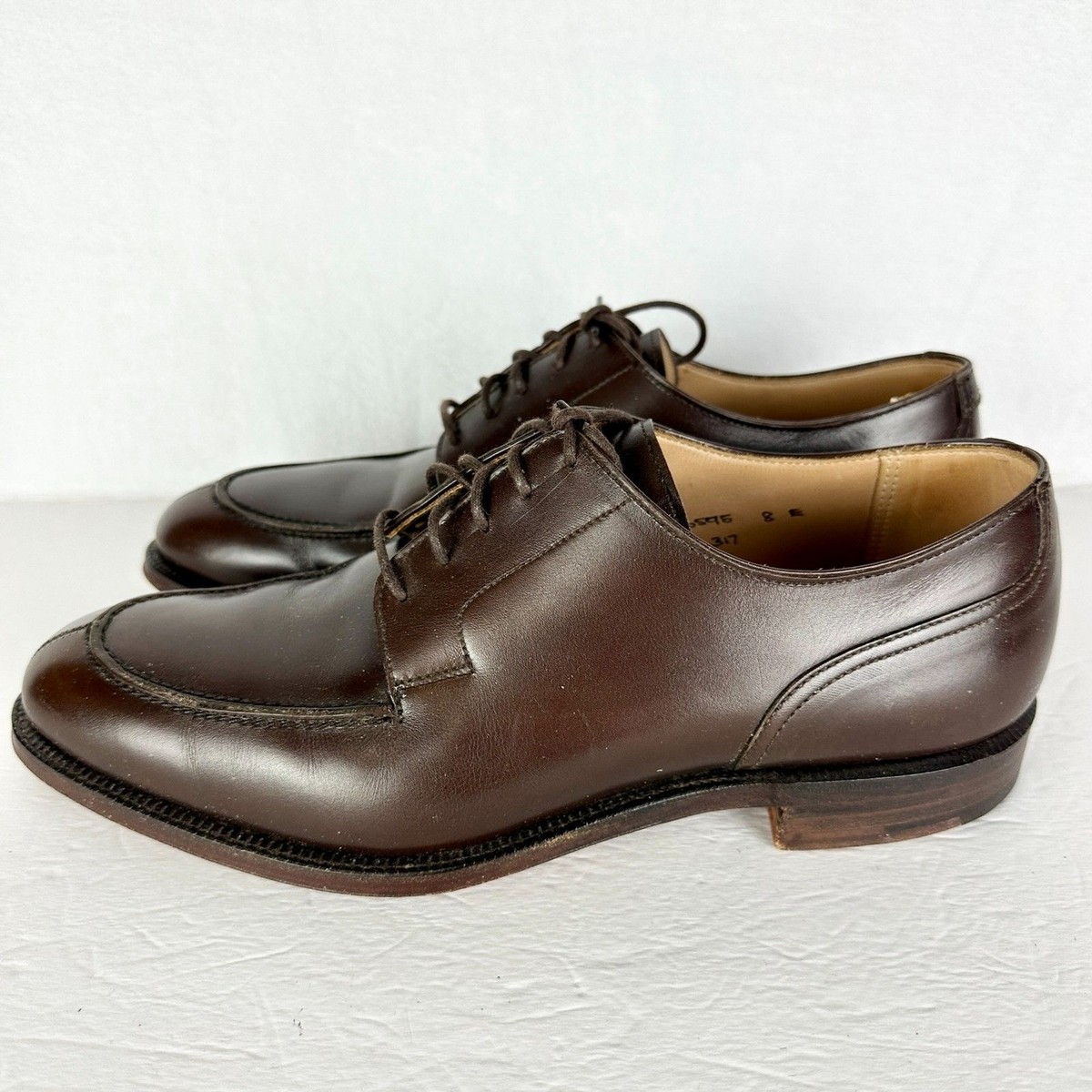 Peal & Co Brooks Brothers Split Toe Oxford Dress Shoe Size 8  display picture 2