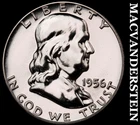 1956 Franklin Half Dollar- Silver Choice Gem Proof Luster No Reserve #i5672