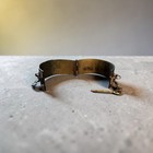 ****Estate Antique Moroccan Silver Bedouin Handcrafted Berber Ethnic Tuareg Cuff — photo 6