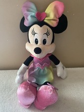 Disney Minnie Mouse 16" Plush Light Up Talking Doll - Works Great 