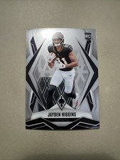 Jayden Higgins 2025 Panini Phoenix #180 Silver RC Houston Texans