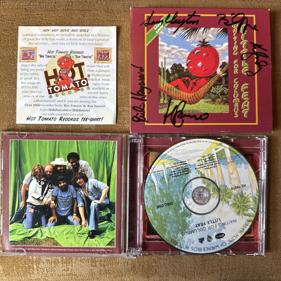 LITTLE FEAT Waiting For Columbus /SIGNED SLIPCOVER - Image 2 of 4