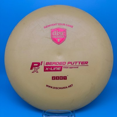 Discmania (Innova Made) X-Line P1x Beaded Putter, 175g, 6/10