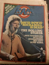 RAM Magazine July 25th 1975 #11 ~ David Bowie/The Rolling Stones/Pete Townshend