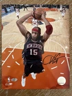 Vince Carter Autograph 8x10 Photo Mounted Memories COA Nets Signed Auto