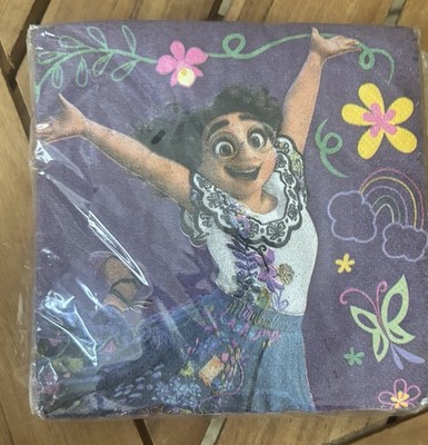 Encanto Disney Movie Madrigal Kids Birthday Party Paper Beverage Napkins 16Ct