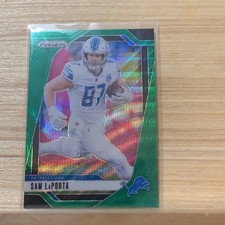 2024 Panini Prizm #96 Sam LaPorta Green Wave Detroit Lions A-40