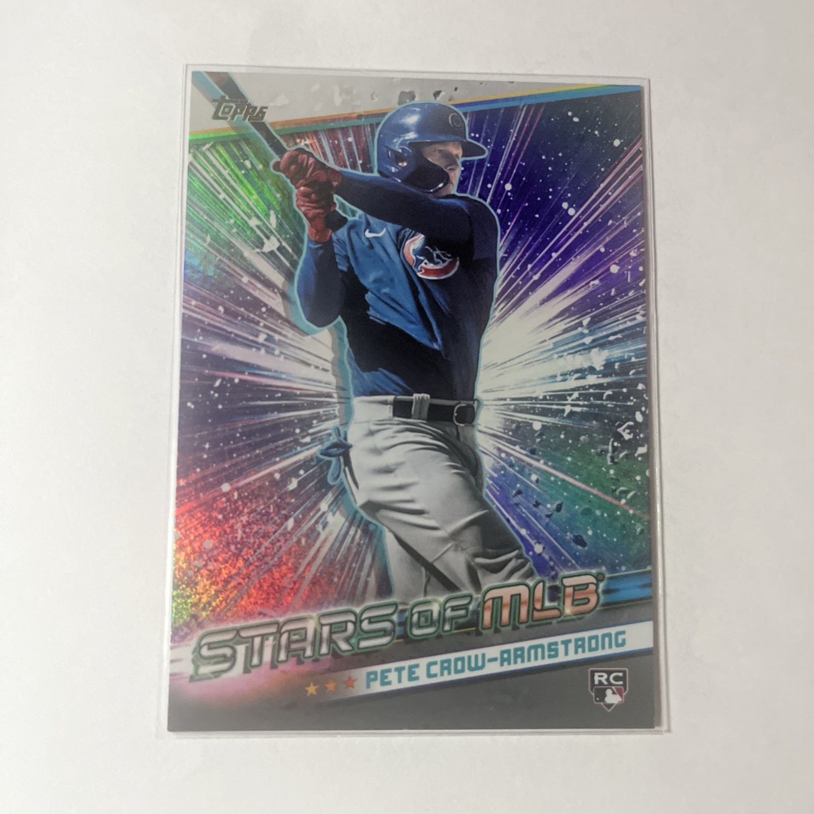 2024 Topps Series 1 Pete Crow Armstrong Stars Of MLB RC #SMLB-25 Cubs