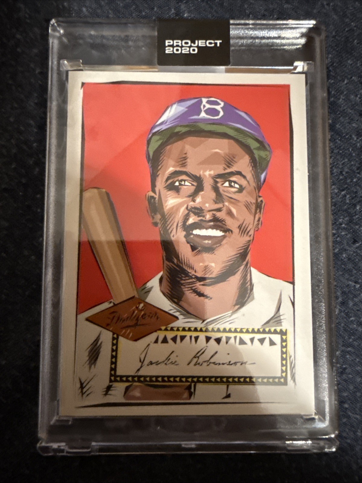 Topps Project 2020 - 1952 Topps Jackie Robinson #3 Naturel /1302