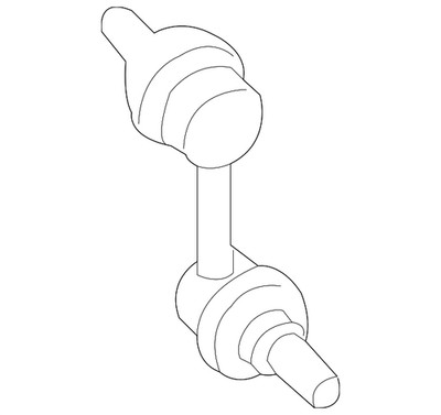 Genuine Nissan Suspension Stabilizer Bar Link Kit 54668-EA000