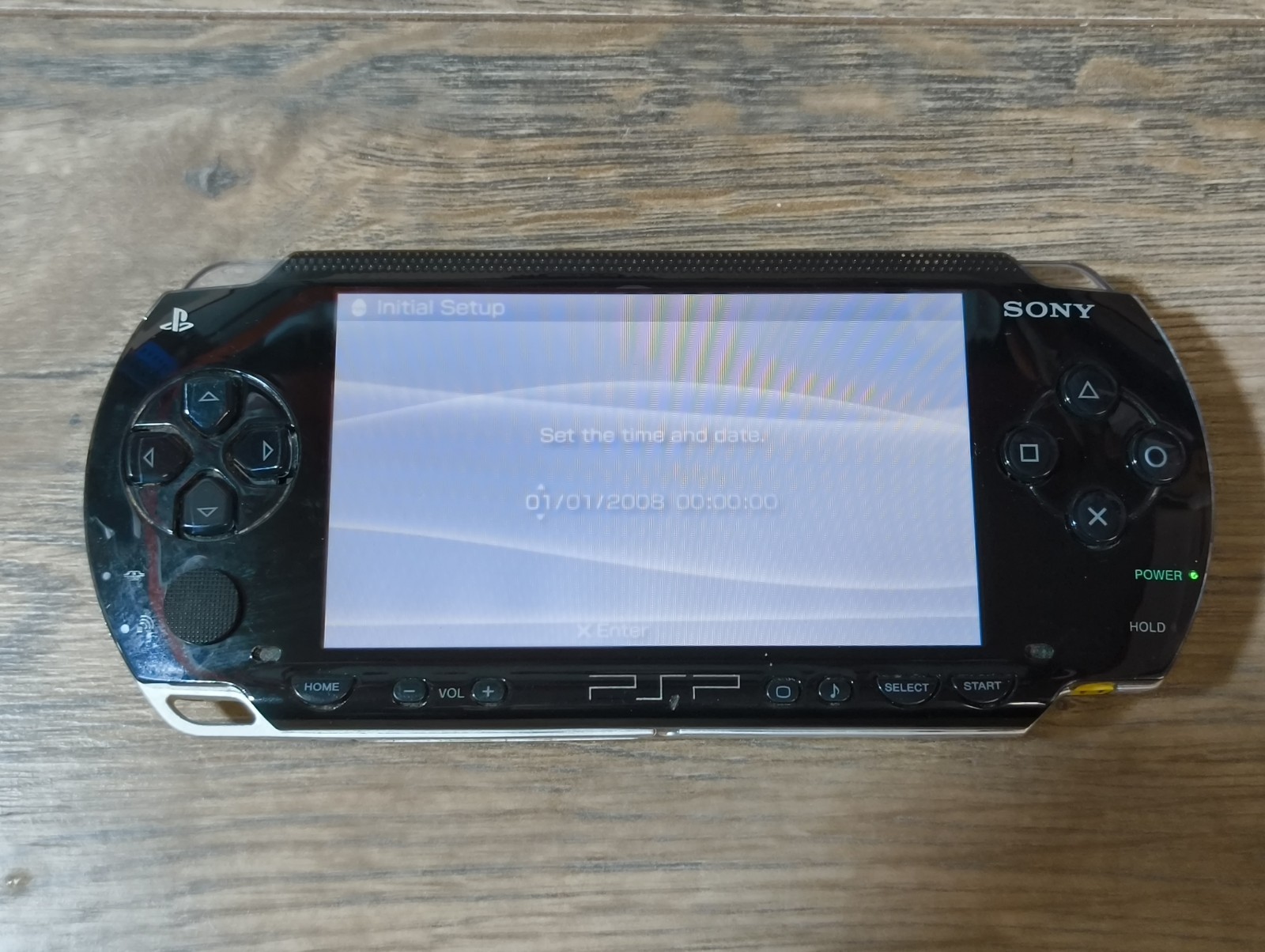 Sony PSP 1003 PlayStation Portable Piano Black Console Only
