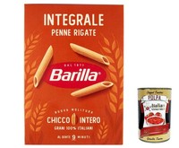 20X Pasta Barilla Farfalle Integrali Vollkorn Nudeln 500G+Italian Polpa 400G