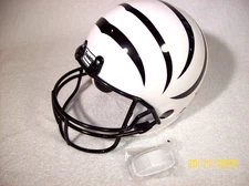FRANKLIN CINCINNATI BENGALS WHITE TIGER YOUTH BOYS KIDS HELMET & NEW CHIN STRAP