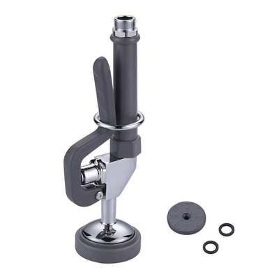 #ad Pre Rinse Sprayer with Gray Handle Nozzles 1.42 GPM High Pressure Pull Down ... $66.56