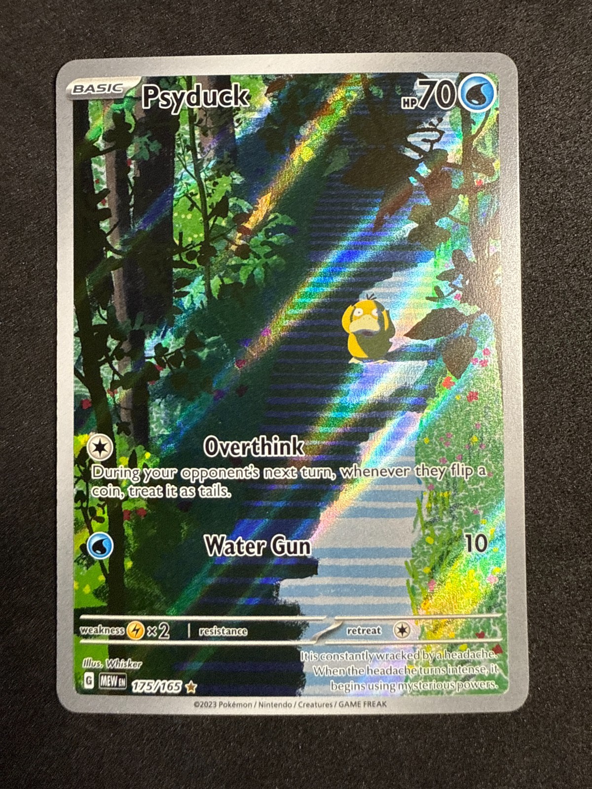 Psyduck Illustraion Rare SV 151 175/165 English Pokemon Card TCG NM