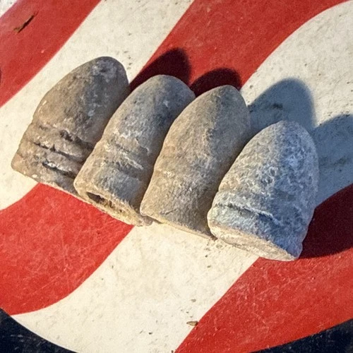 4 Dug Civil War 💥 🇺🇸 💣 Bullets U.S. CS Types