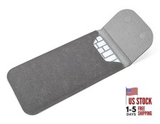 Premium Leather Keyboard Cover Sleeve for 2024 2023 2021 Apple iMac Space Grey