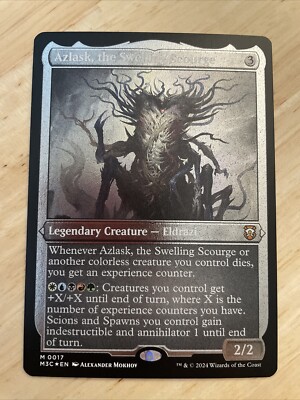 MTG Azlask, the Swelling Scourge FOIL ETCHED #0017 M3C Mythic NM/M