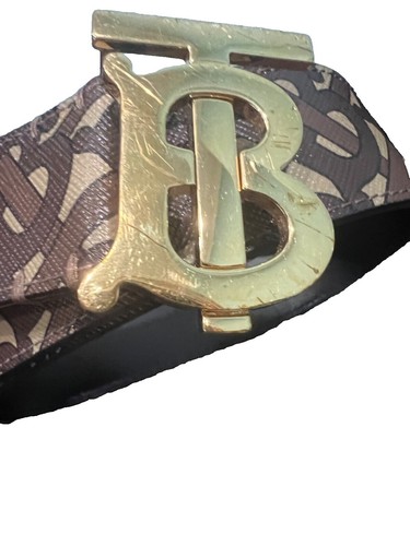 小物 Burberry Blue Label Logo Gold chain belt Burberry Blue Label Logo Gold chain beltの通販はau PAY マーケット
