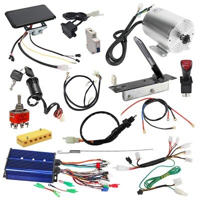 72V 3000W Brushless Electric E Bike Motor Controller For Go Kart Motorcycle ATV