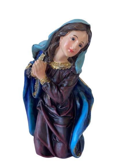 "Estatuillas de resina José Y María 12"" María, María y José, José y María #25362\12" Foto 3 de 3