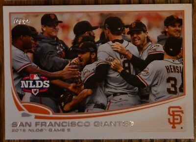 2013 Topps #260 San Francisco Giants | eBay